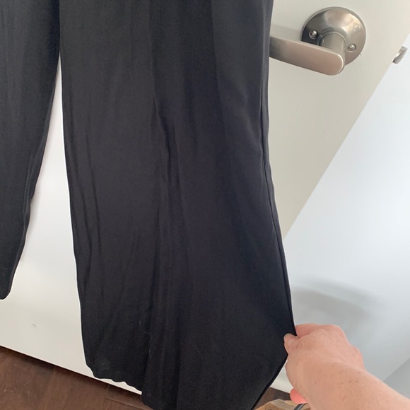 Wide legged strapless jumpsuit - Picture 3 of 5